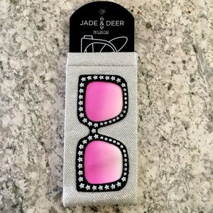 Jade & Deer Eyeglass Case